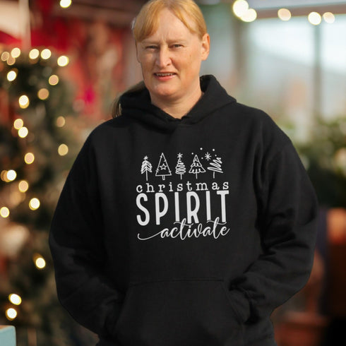 C & Win Sports Christmas Spirit Activate Hoodie - C & Win Sports